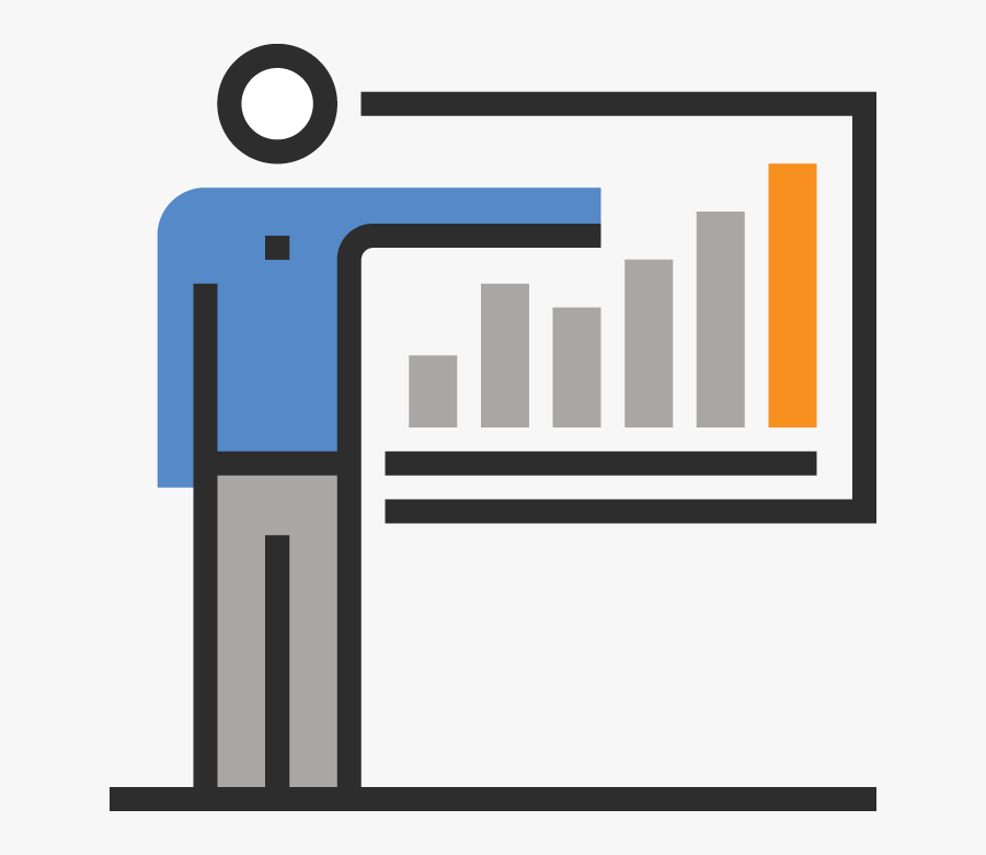 Consultant Leading A Presentation About A Healthcare, Transparent Clipart