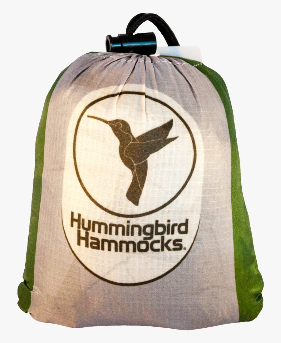 Double Hammock Gray And Forest Green Packed Front"
 - Hummingbird Hammocks, Transparent Clipart