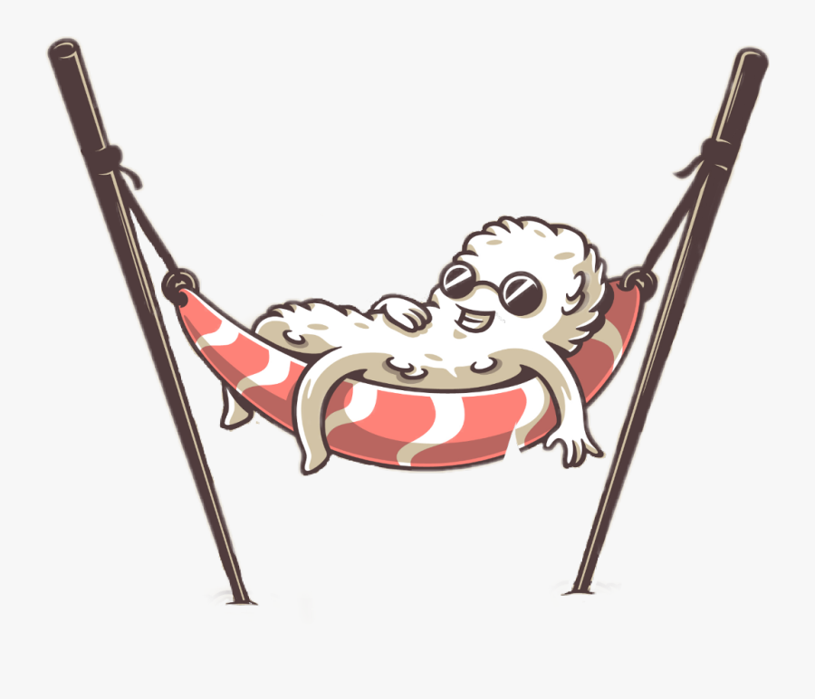 #hamaca #relax #caricatura - Sushi Surrealism, Transparent Clipart