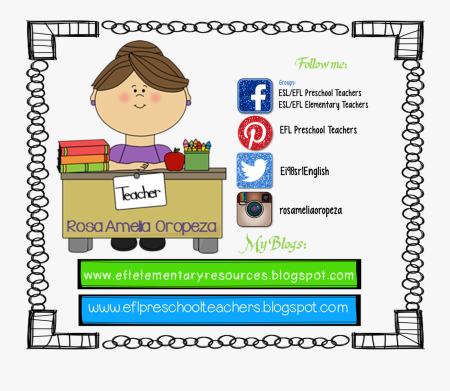 Learning Clipart English Language Learners - Meet With Teacher Clip Art, Transparent Clipart