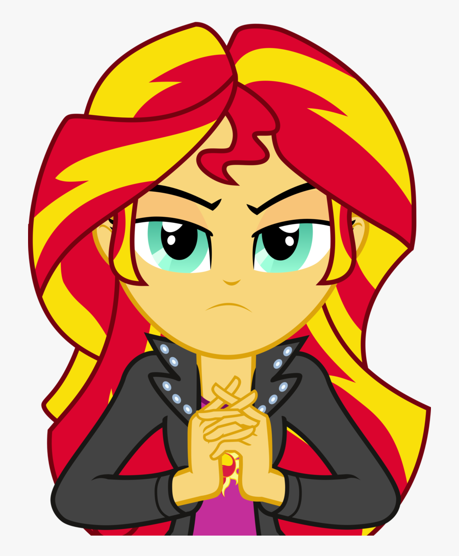 Twilight Sparkle Equestria Girls Vector Human Clipart - Sunset Shimmer Eg, Transparent Clipart