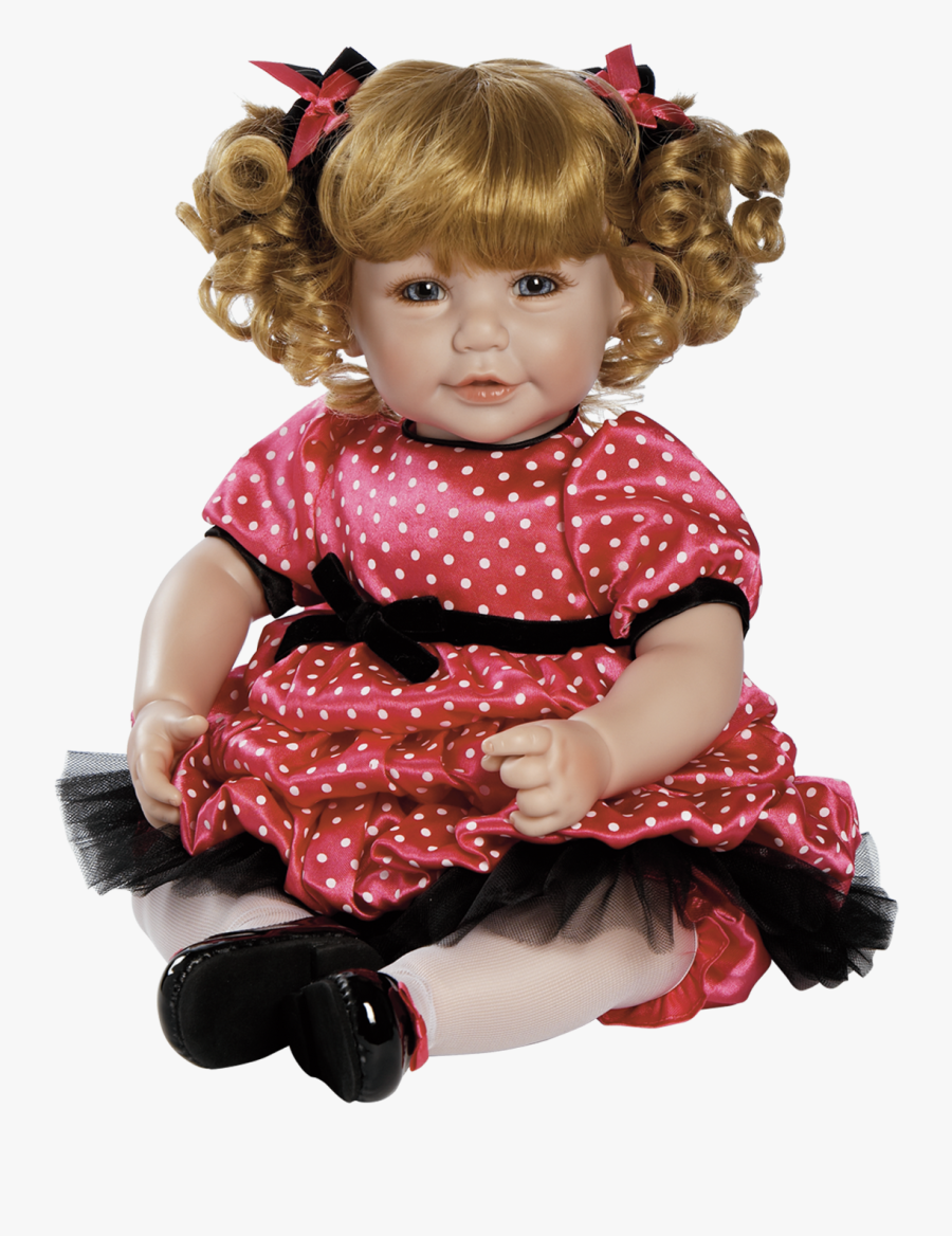 Clip Art Blonde Toddler Girl - Adora Doll, Transparent Clipart