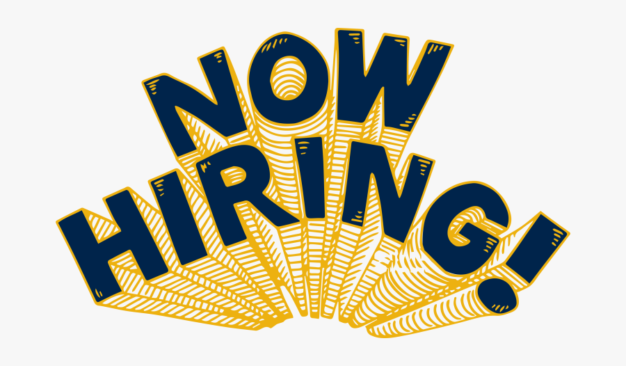 Hiring Poster Clip Art, Transparent Clipart