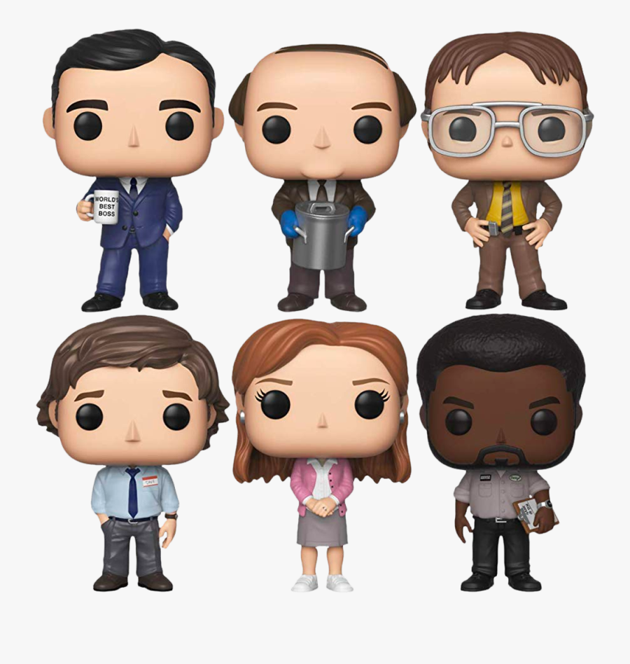 Office Funkos, Transparent Clipart