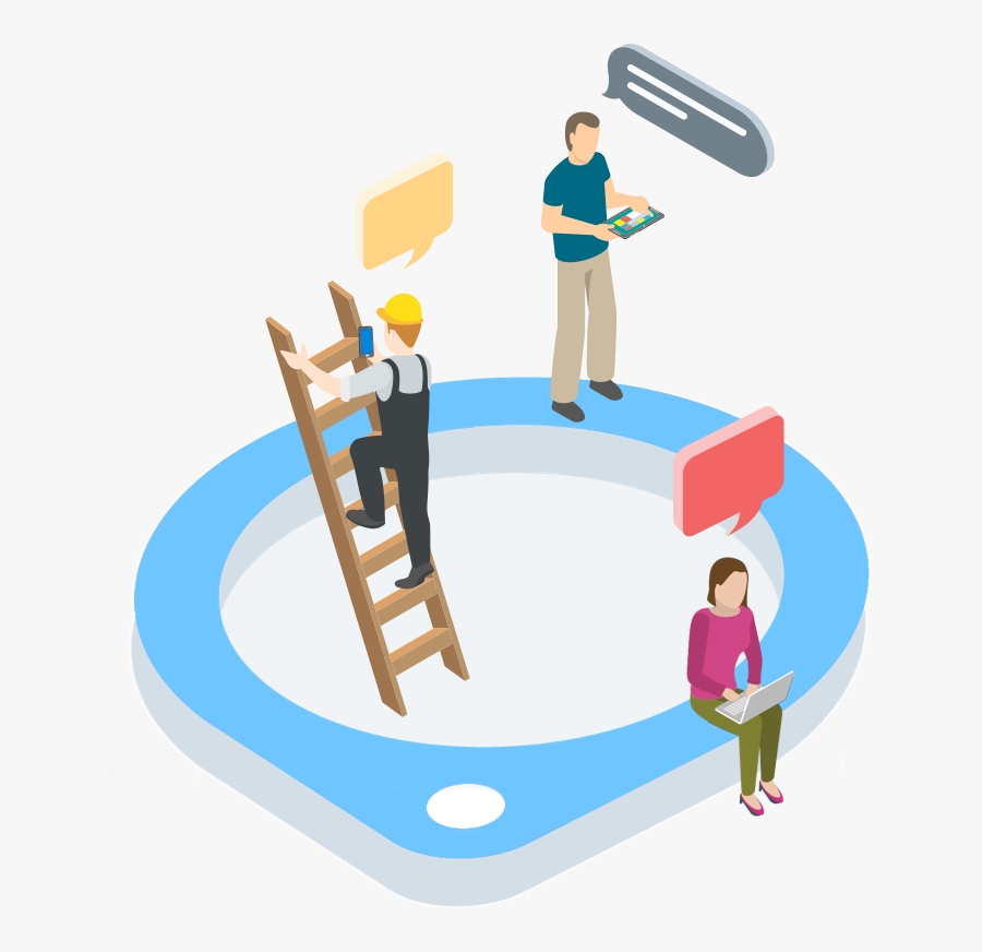 Keep The Entire Job Site On Current Blueprints, Transparent Clipart