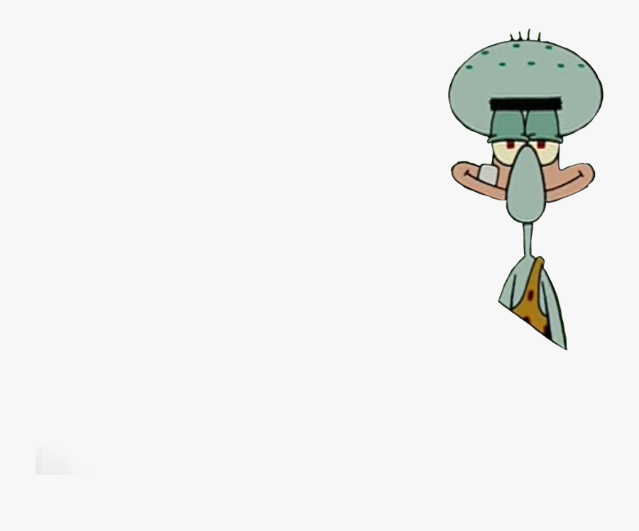 #squidward #squidwardtentacles #freetoedit - Cartoon, Transparent Clipart