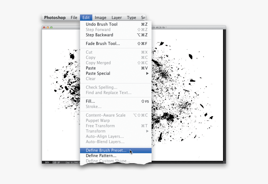 Clip Art Create New Brush Photoshop - Dust Particles Clipart, Transparent Clipart