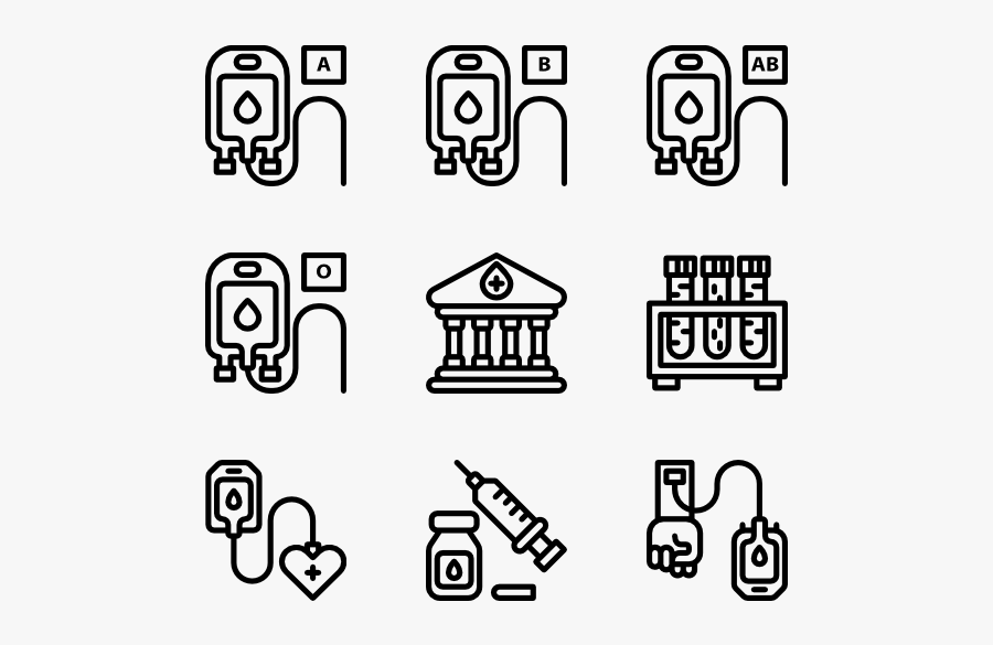 Blood Donation, Transparent Clipart