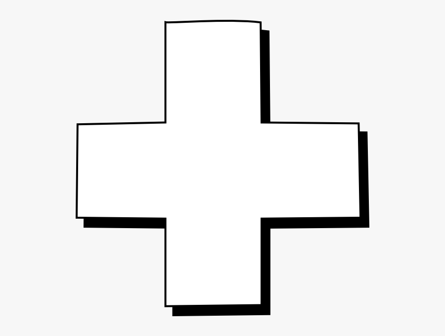 White Cross, Transparent Clipart