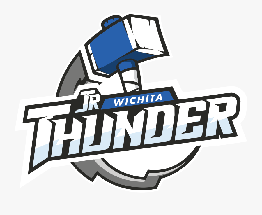 Wichita Thunder Logo, Transparent Clipart