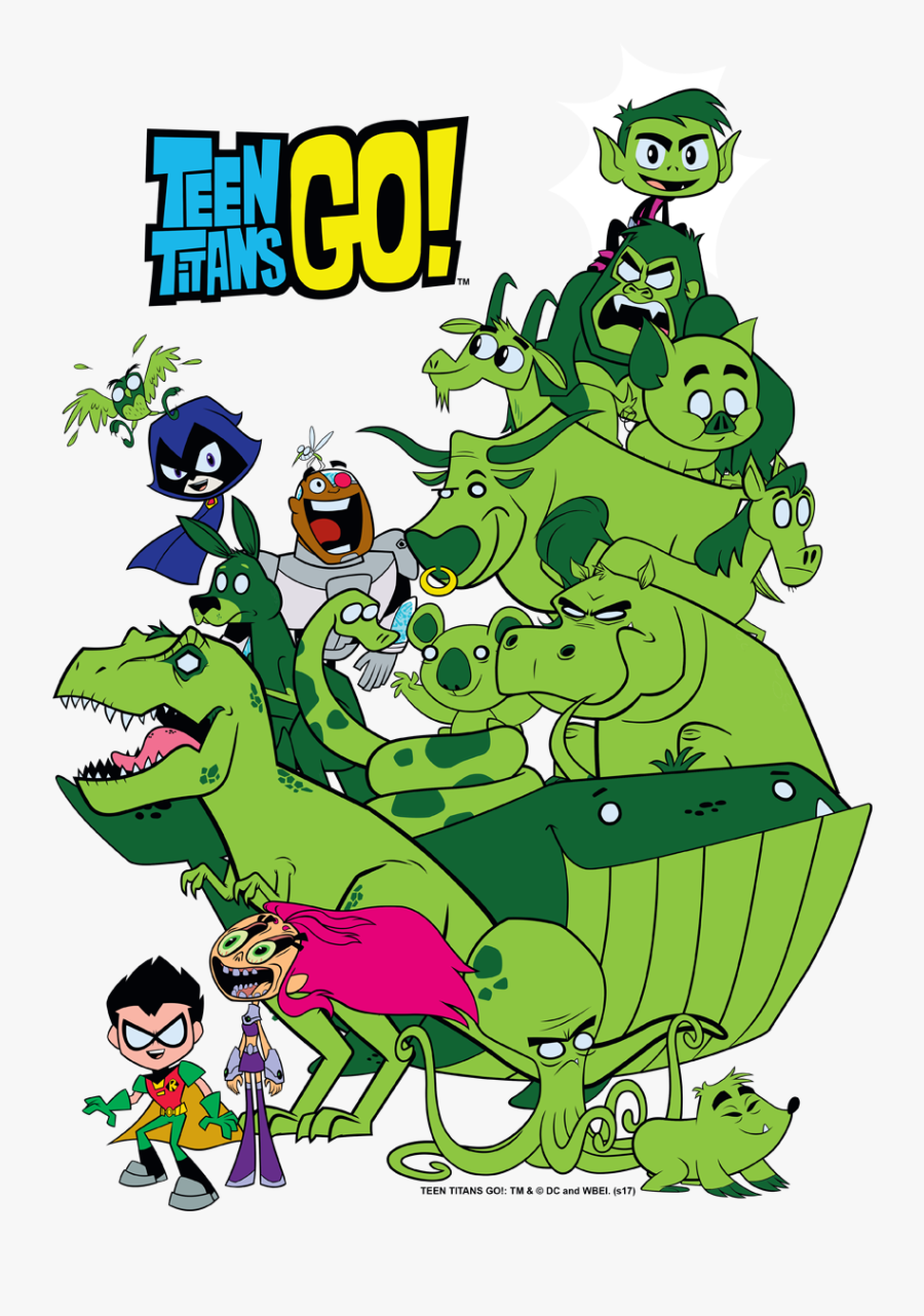 Teen Titans Go Teenage Beast Boy, Transparent Clipart