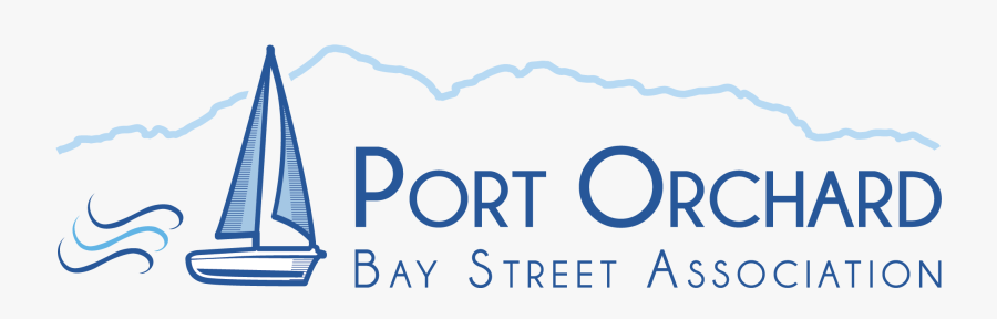 Port Orchard Bay Street Association Logo, Transparent Clipart