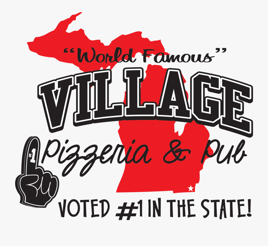 Village Pizzeria & Pub - Graphic Design, Transparent Clipart