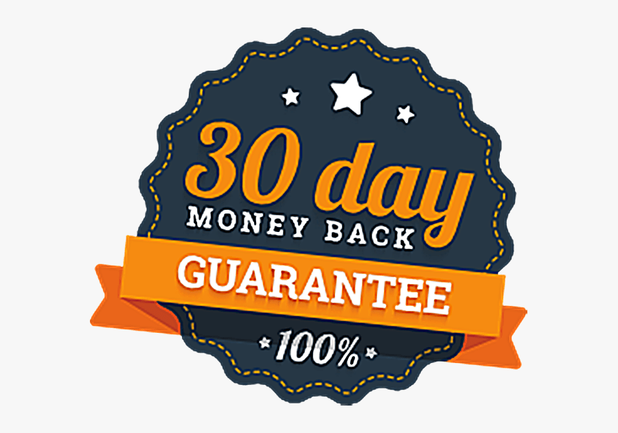 30 Day Guarantee - 30 Day Guarantee Badge, Transparent Clipart