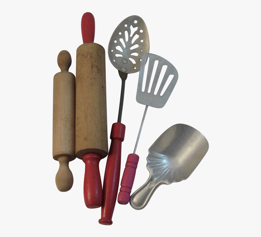 Clip Art Old Fashioned Kitchen Tools - Spatula, Transparent Clipart