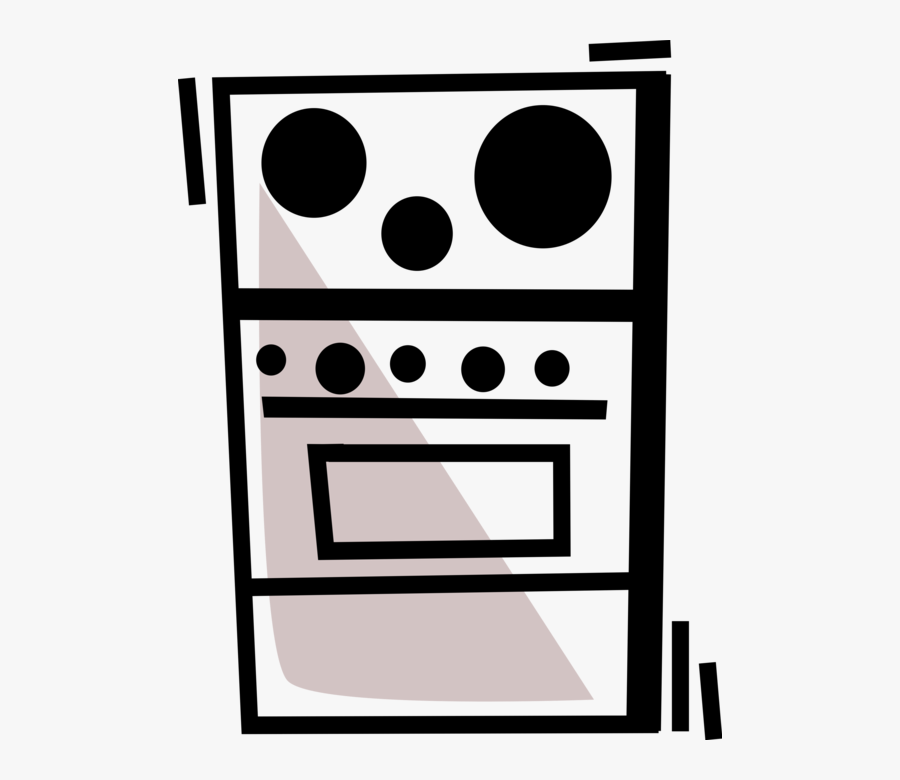 Oven Vector Kitchen, Transparent Clipart