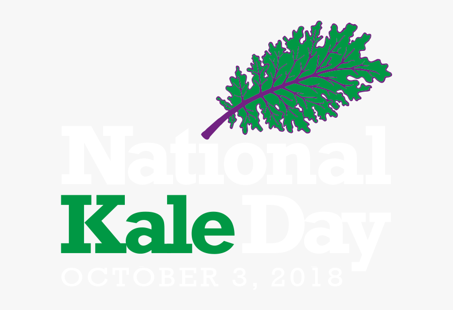 National Kale Day 2018, Transparent Clipart