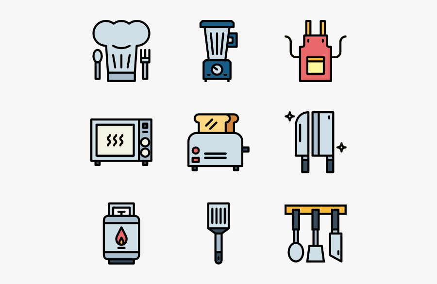 Kitchen Tools, Transparent Clipart