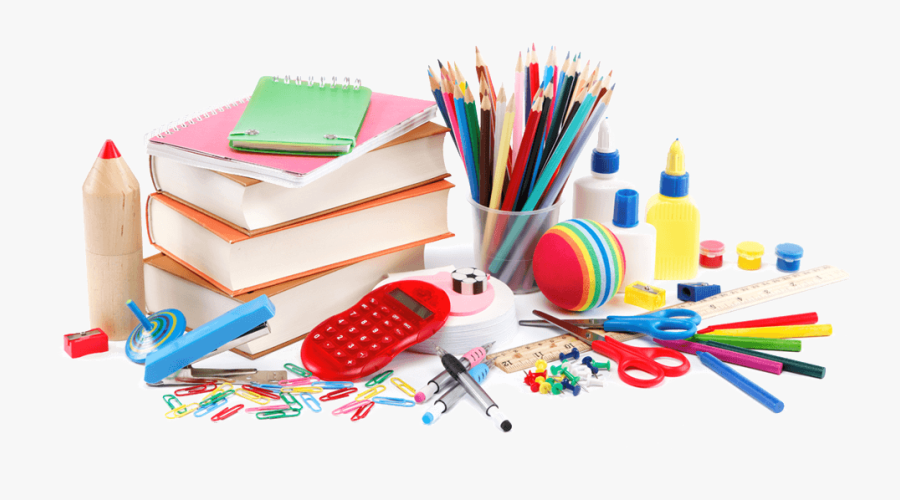 Books & Stationery Png, Transparent Clipart