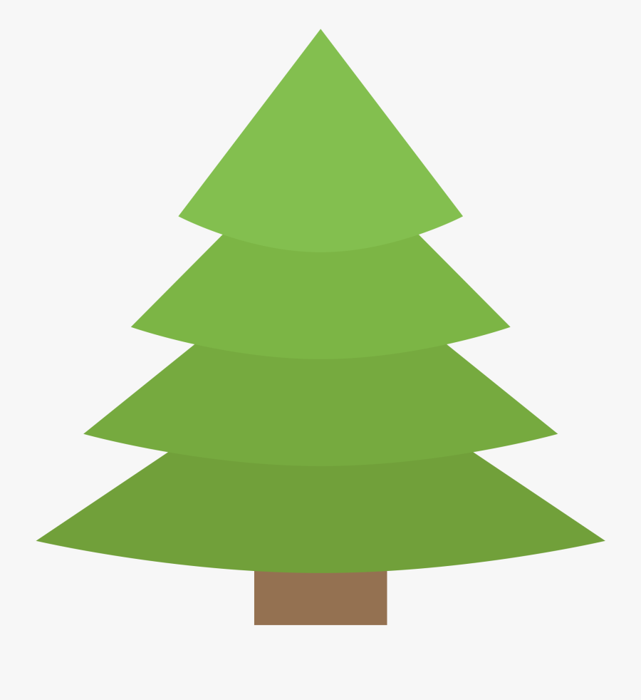 Iron On T Shirt Transfers - Simple Pine Tree Png, Transparent Clipart