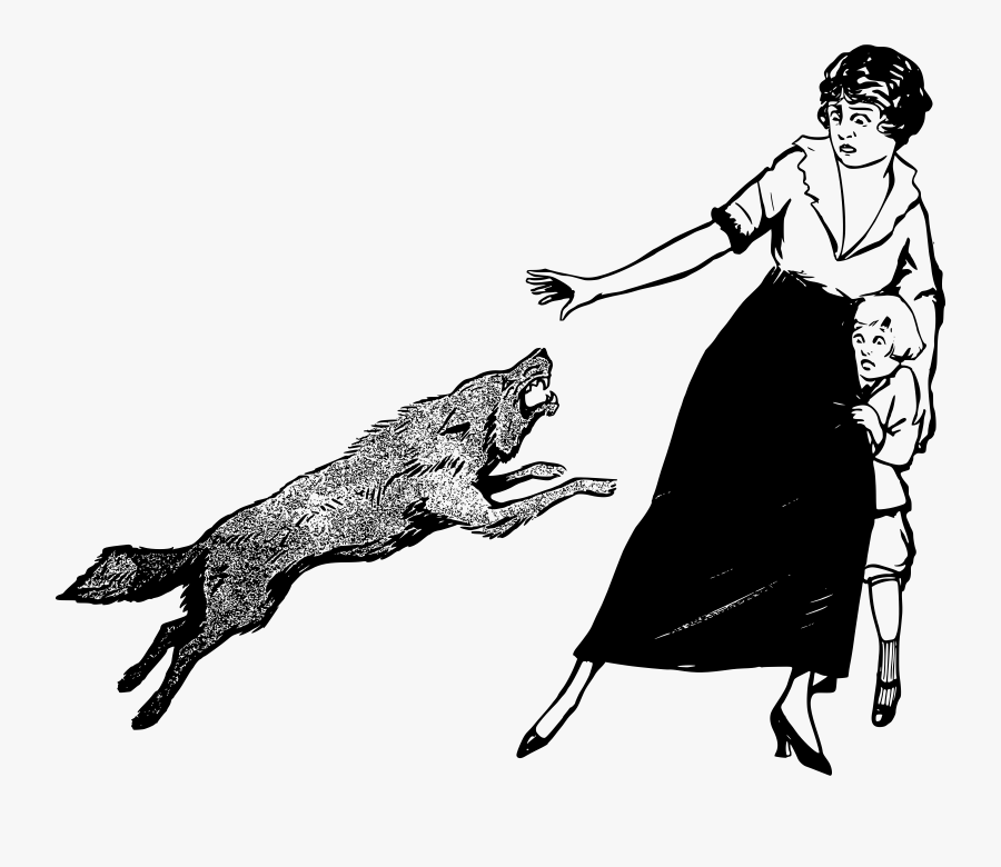 Transparent Cow Jumping Over The Moon Clipart - Woman Protecting Child Clipart, Transparent Clipart