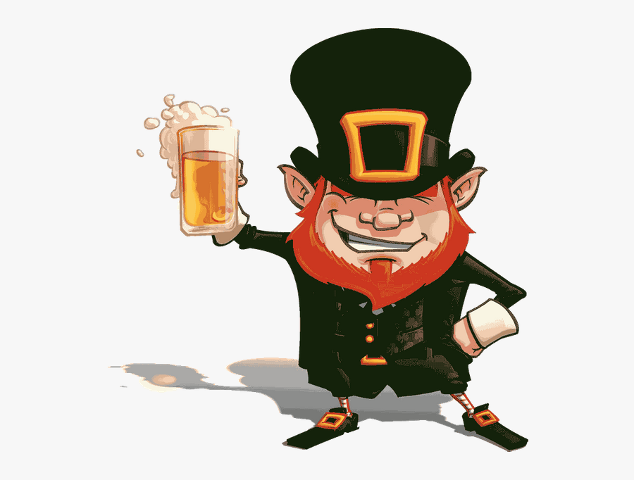 Leprechaun Napkins - St Patrick Drawing, Transparent Clipart
