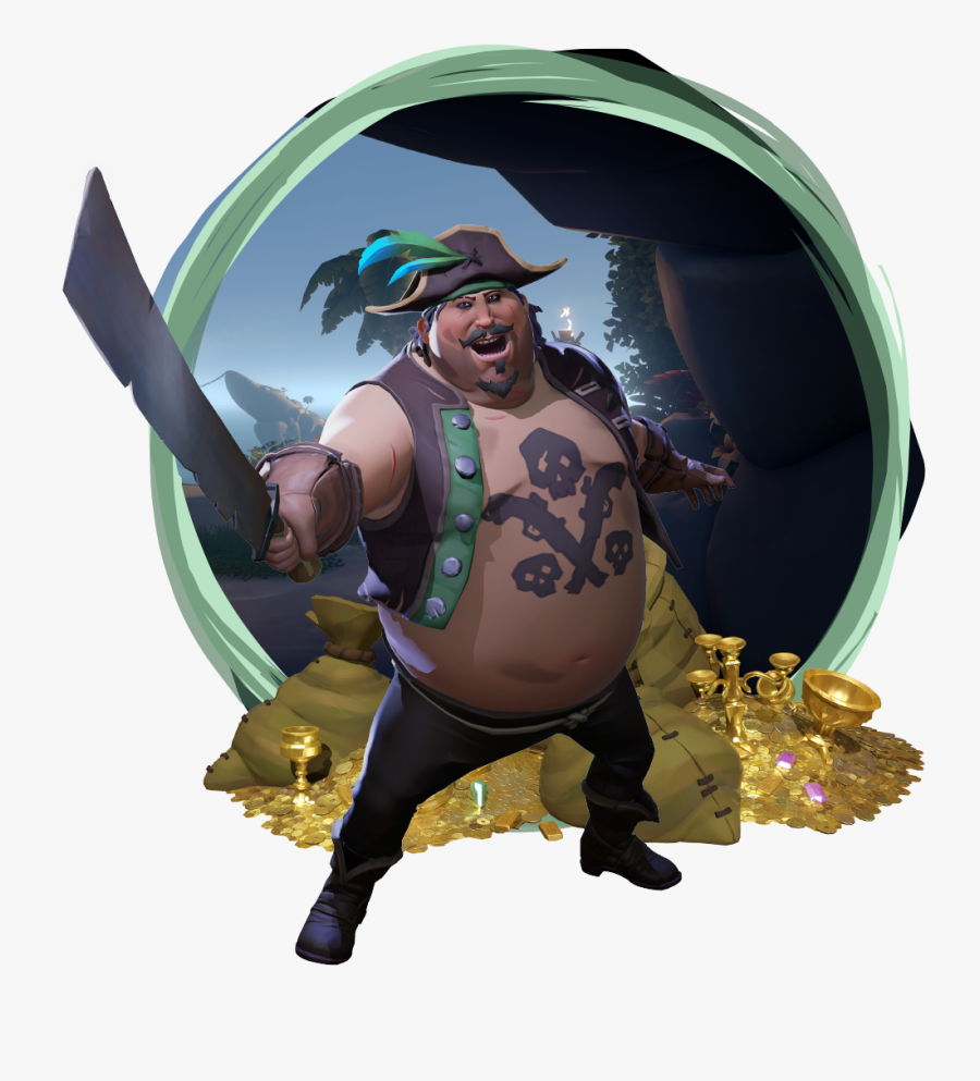 Sea Of Thieves Png - Seas Of Thieves Pirate, Transparent Clipart