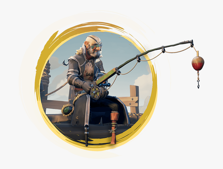 Transparent Cooked Fish Png - Sea Of Thieves Hunter's Call Location, Transparent Clipart