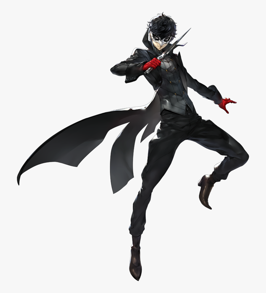 Clip Art Shiva Persona - Joker Persona 5 Full Body, Transparent Clipart