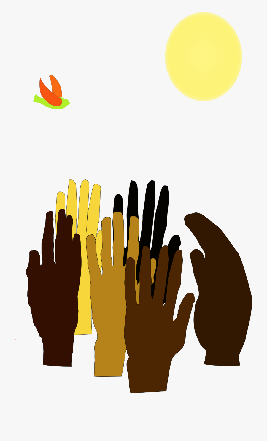 Transparent Hand - Post Colonialism Icon, Transparent Clipart