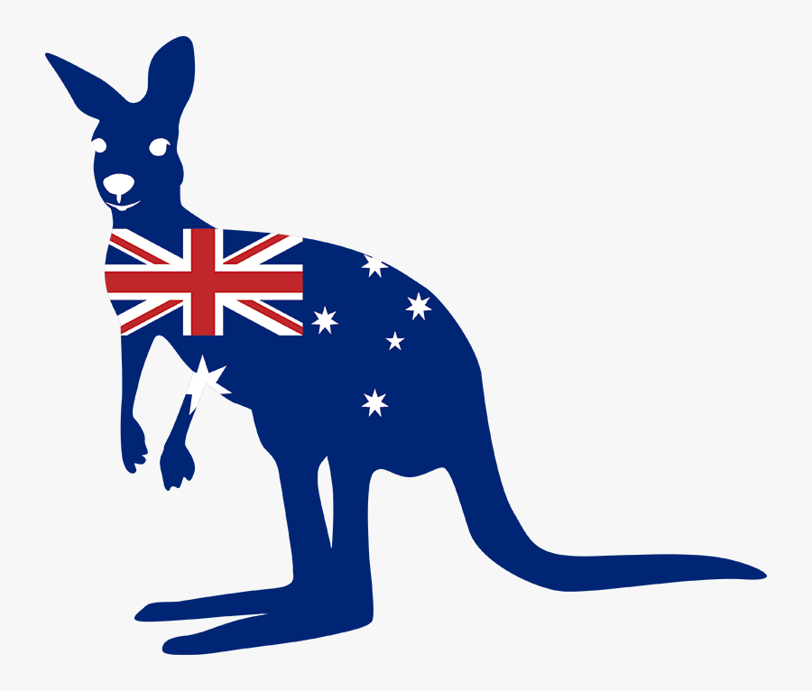 Australian Flag In Australia, Transparent Clipart