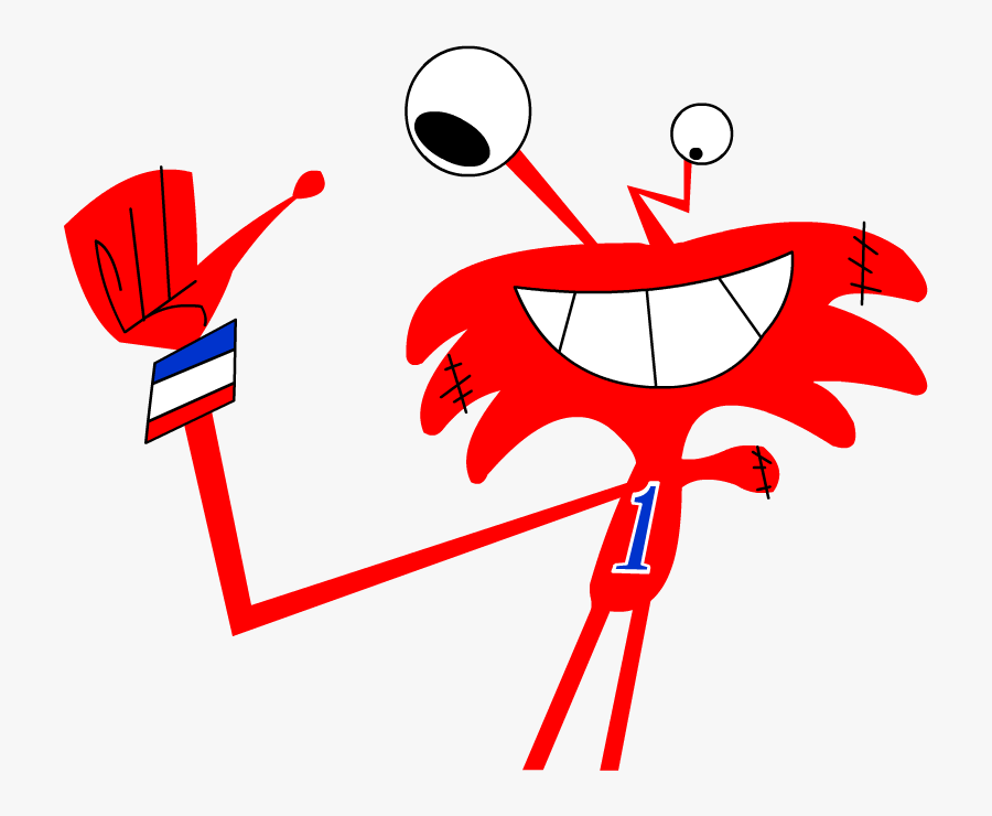 Tall Clipart Tall Guy - Red Fosters Home For Imaginary Friends Characters, Transparent Clipart