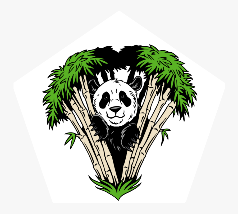 Panda Temporary Tattoo - Welcome To The Jungle, Transparent Clipart