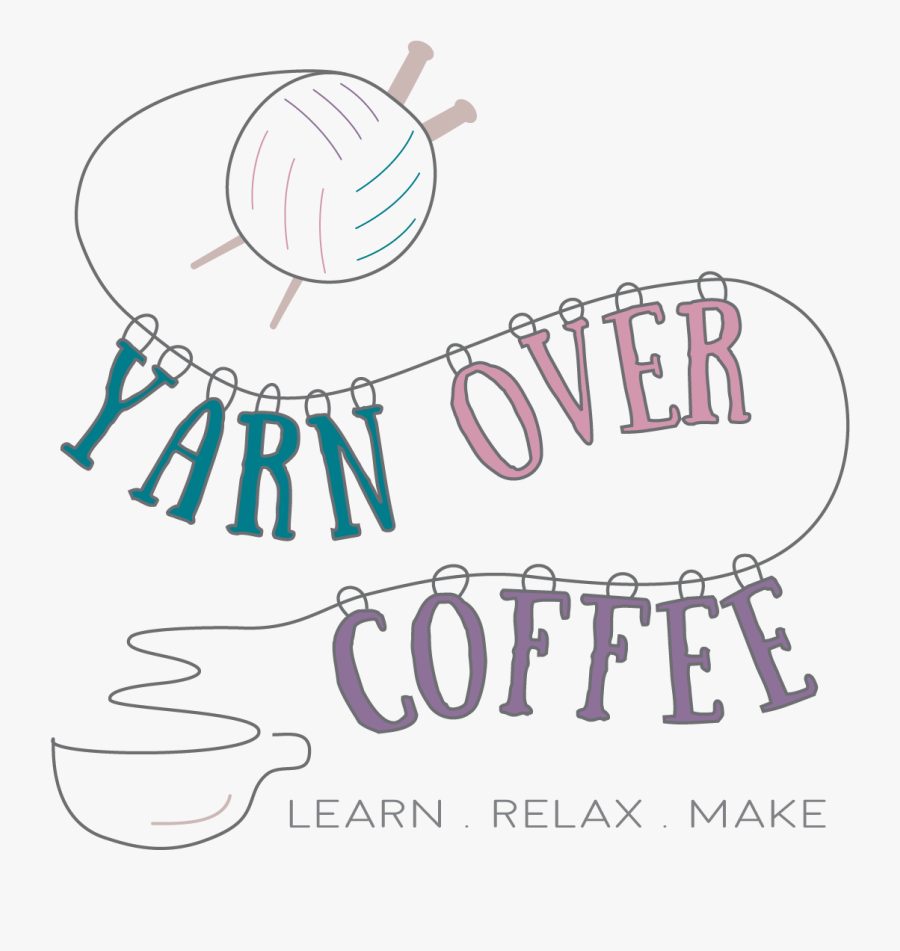 Yarn Over Coffee, Transparent Clipart