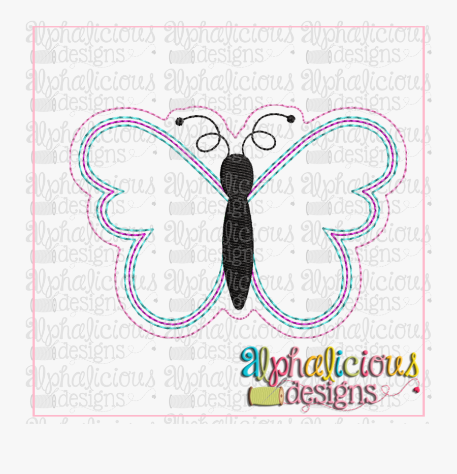Butterfly Feltie - Butterfly, Transparent Clipart