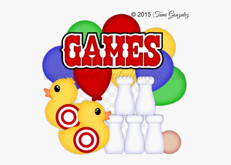 Carnival Clip Transparent Free Best Art Games Png - Carnival Games Clip Art, Transparent Clipart