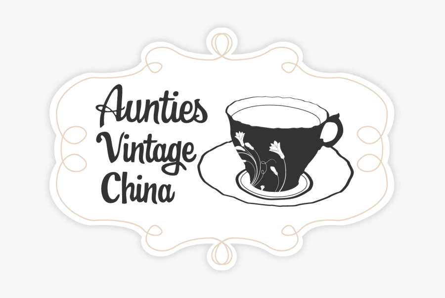 Logo Of Aunties Vintage China - Woman, Transparent Clipart