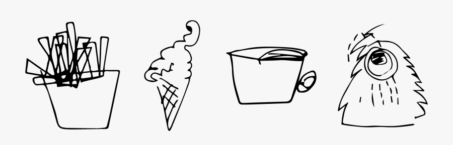 Blind Contour Drawing, Transparent Clipart