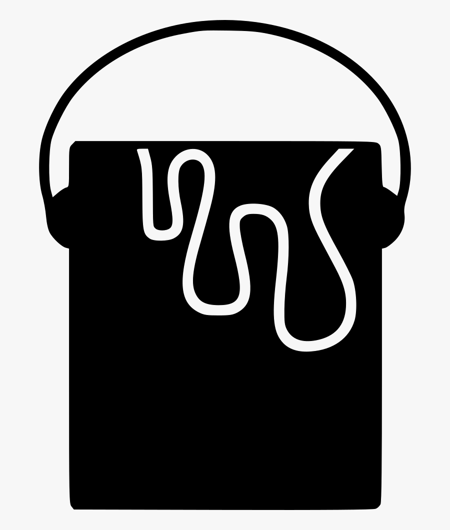 Paint Bucket, Transparent Clipart