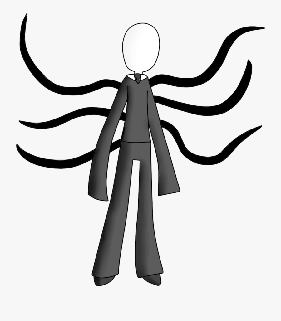 Slenderman Clipart, Transparent Clipart