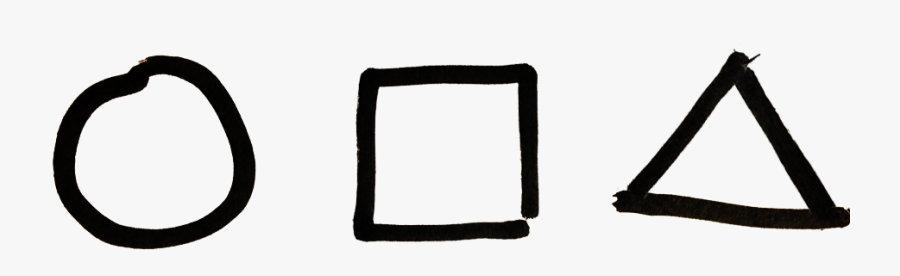 Sketching With 3 Simple Shapes - Sketch Square Png, Transparent Clipart