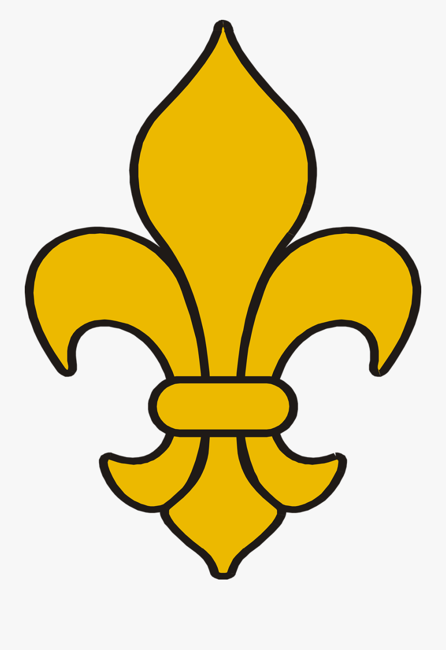 Fleur De Lis Symbol Cut Flowers Heraldry - Flor De Lis Simbolo, Transparent Clipart