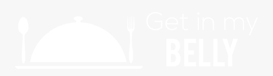 Get In My Belly Food Blog - Fork, Transparent Clipart