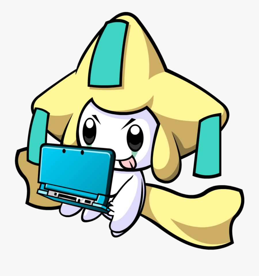 Jirachi On A 3ds, Transparent Clipart