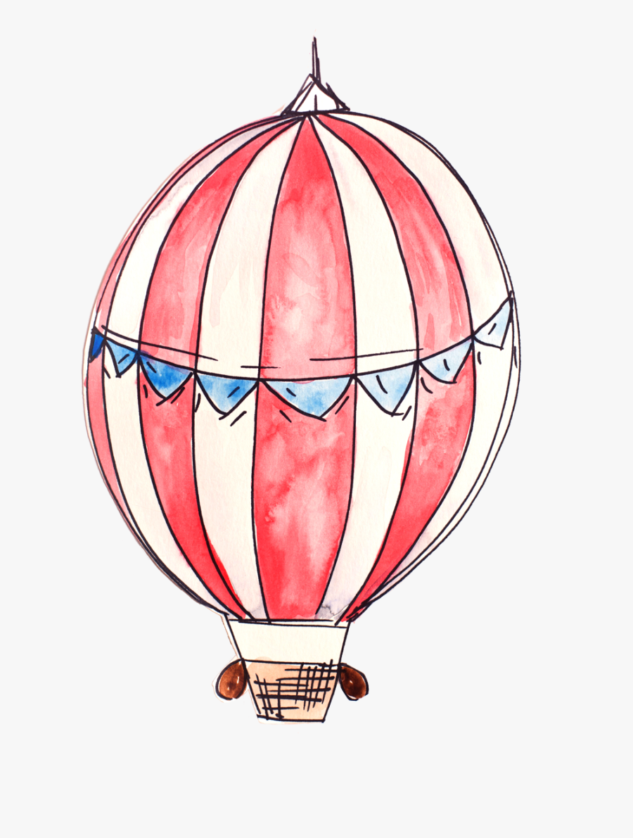 Hot Air Balloon, Transparent Clipart