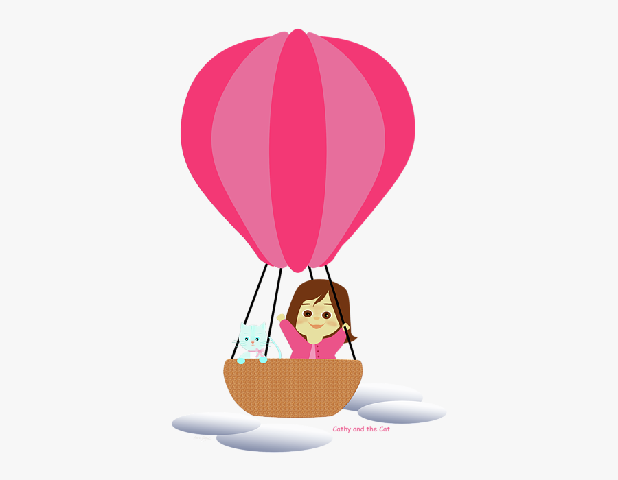 Hot Air Balloon, Transparent Clipart
