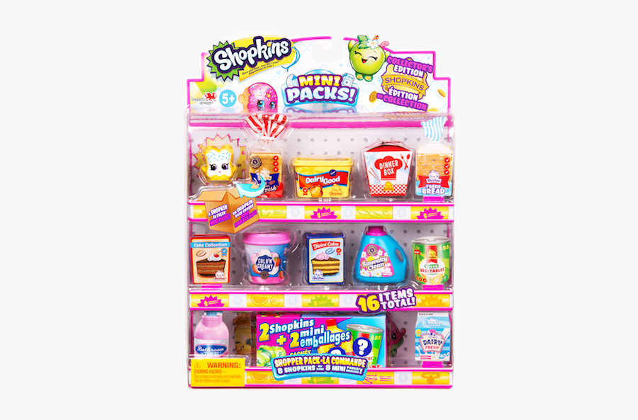 Shopkins Series 8 Multi Pack - Shopkins Mini Pack Collectors Pack, Transparent Clipart