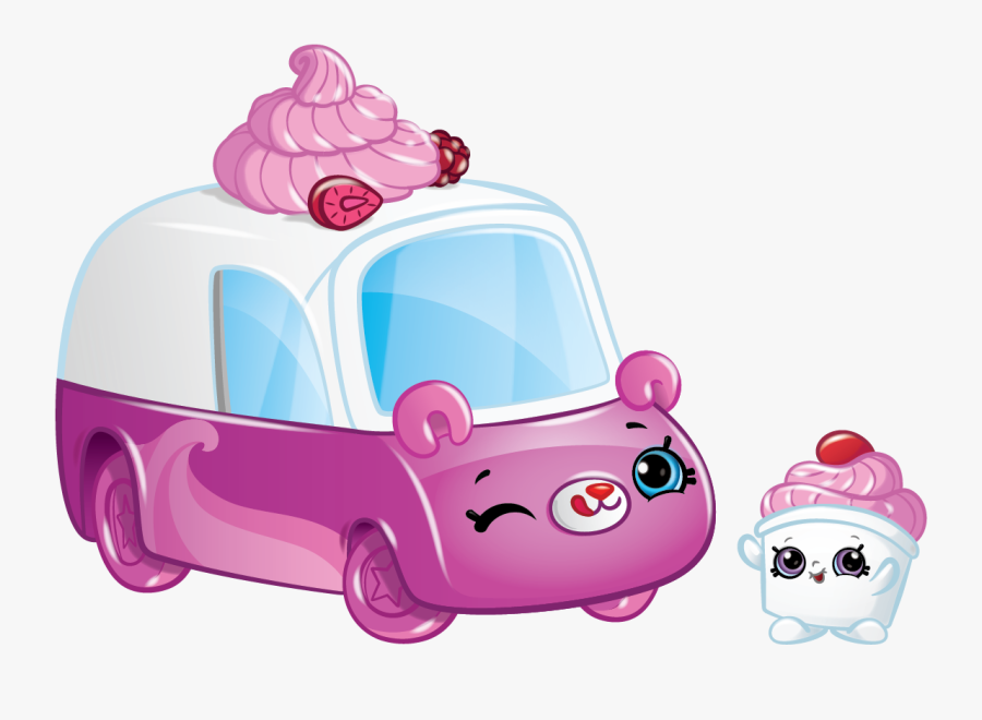 Shopkins Cutie Cars Character, Transparent Clipart