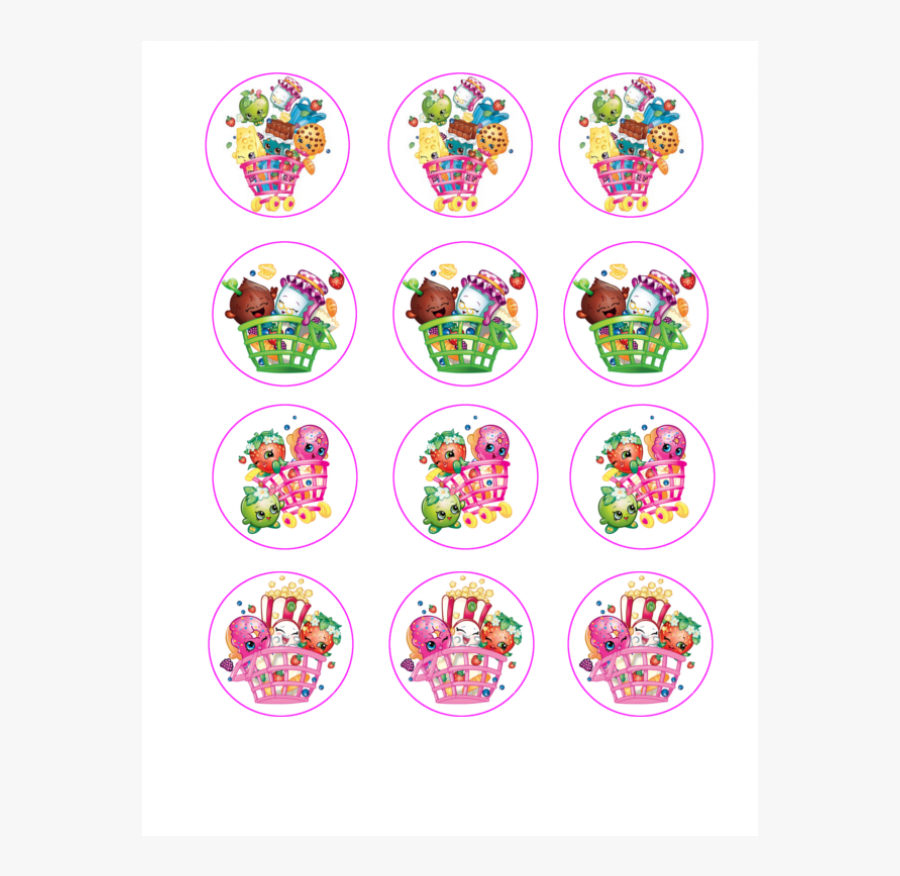 Printable Shopkins Cupca, Transparent Clipart
