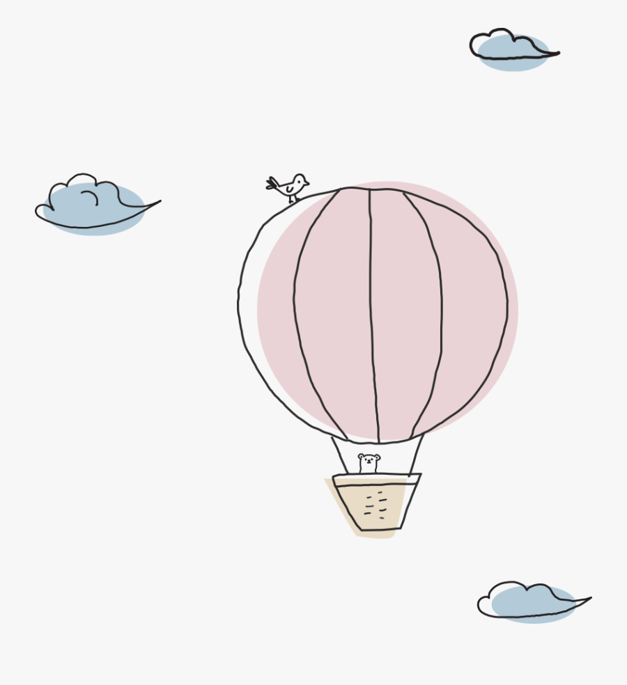 Hot Air Balloon, Transparent Clipart